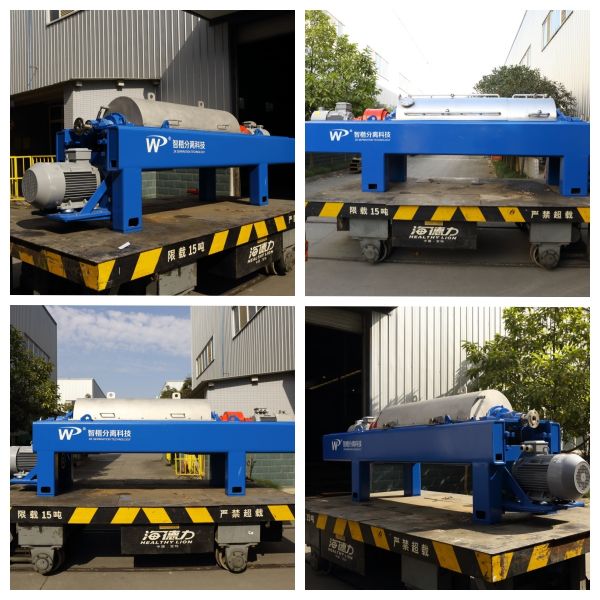 ZK Two Phase Diameter Length 580mm Decanter Centrifuge Automated Solids Control: Real-Time Flow Adjustment, 5520×1450×1700mm Footprint