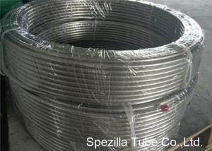 China 1.4301 TP304 Drawn stainless steel flexible exhaust tubing Coiled Tubing Tig Welding 1.00 Thickness on sale