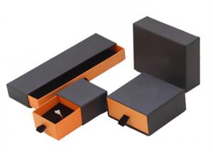 China Recyclable Brown Cardboard Jewelry Boxes , Portable Empty Jewelry Gift Boxes on sale