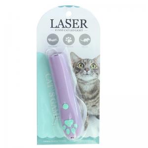 Quality Interactive Relief Laser Tickle Cat Stick Pet Supplies Cat Toy Design Projection Cat Claw Laser Pointer for sale