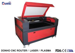 Red Color CO2 Laser Engraving Machine with Leetro Control System For Acrylic / Wood
