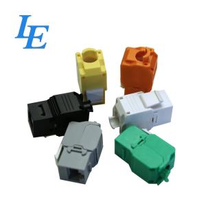 Quality Top Quality Orange Cat5e Cat6 Ethernet Keystone Jack Use For Empty Panel for sale