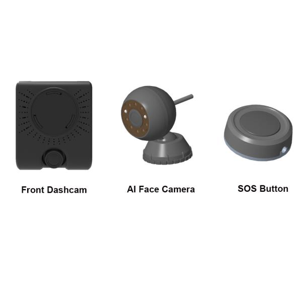 Buy 4G WIFI GPS Location Car Dashboard Camera With SOS Help Platform & Mobile Phone APP Monitoring at wholesale prices