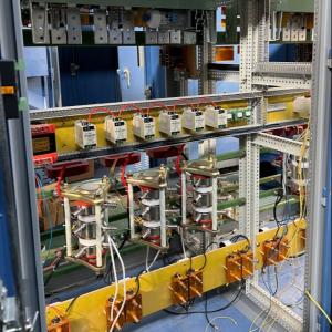 China Air Cooling Intermediate Frequency Furnace with Temperature Range 0-1200C and AC Power Supply on sale