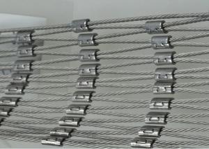 Quality Easy Installation Decorative Rope Mesh / Stainless Steel X Tend Mesh For Interior Design for sale