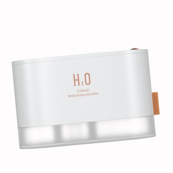 Buy Amazon hot double spray large capacity humidifier cold mist humidifier air diffuser portable desktop wireless humidifier at wholesale prices