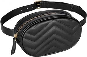 China Crossbody Fashion Fanny Pack PU Leather Waterproof Belt Bag on sale