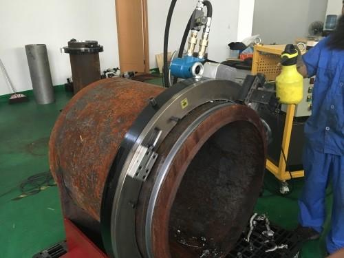 Buy Light Weight Compact Design Pipe Cutting Beveling Machine With Hydraulic Driven at wholesale prices