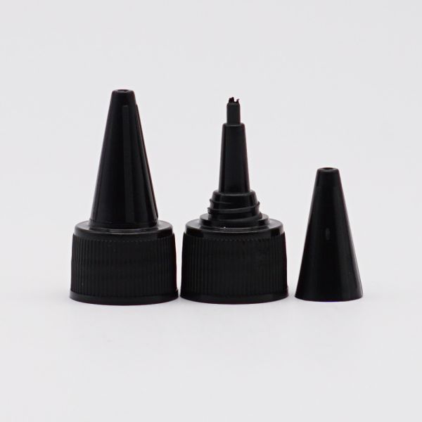 Non Spill Plastic 24mm Twist Top Screw Cap High Sealed