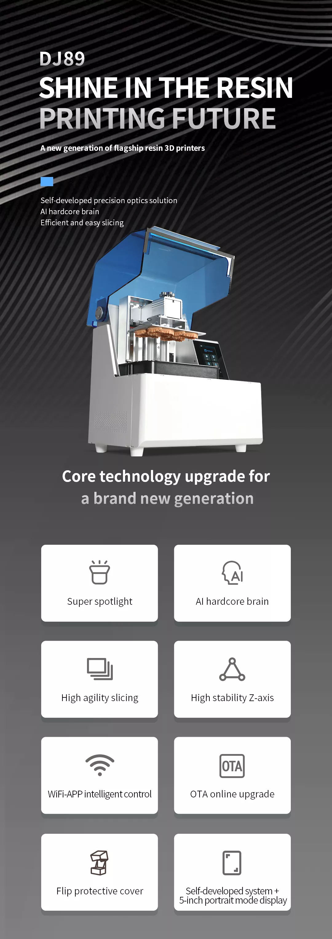 Yucera High-Quality 3d Printer Dental Ceramic 3d Resin Printer Dental Resin for Dental Models