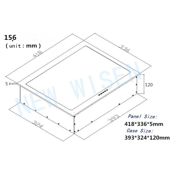 Motorized Retractable Flip Up Monitor TV LCD 1920x1080