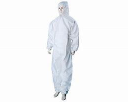 Quality PP / SMS Disposable Protective Coverall Gowns Scrub Suit Lightweight S - 5XL Size for sale