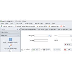 Remote automatic meter reading system (AMR)