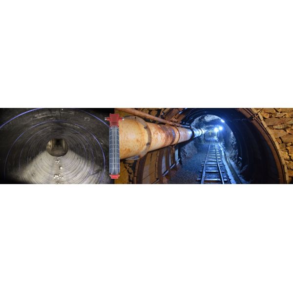 Ex Mining IP66 Ik10 LED Explosion Proof Light For Tunnel Underground Construction Site Cave