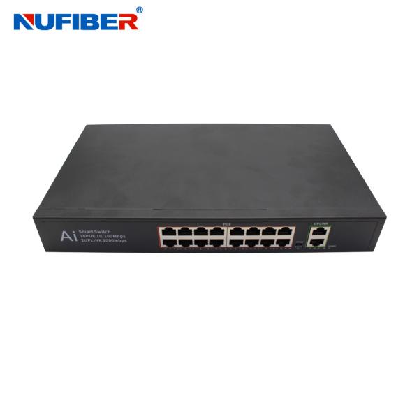 Buy NF-PSE5216GF 16-Port 10/100m PoE Powered Switch with 2 Gigabit Uplink Ports for High-Performance and Versatile Network Solutions at wholesale prices