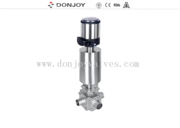 Buy Pneumatic Ball Valve , Regulating Valve With Controller / Signal Indicator at wholesale prices