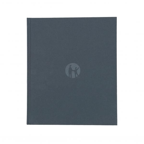 Square Artists Black Hardback Sketchbook , Custom Printed Notebooks Size 250*250 MM