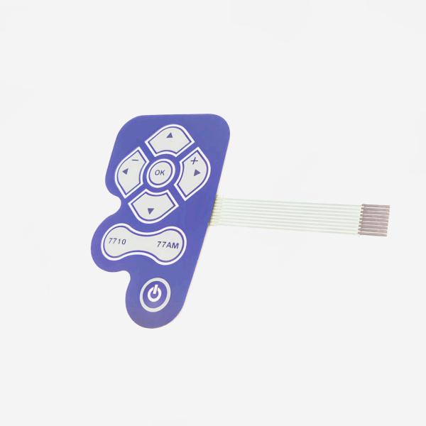 Buy Irregular Shape PET Tactile Membrane Switch With Glossy Matte Surface at wholesale prices