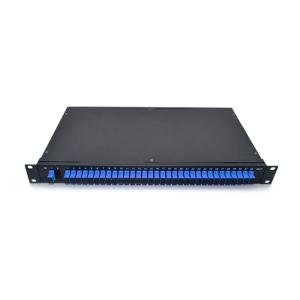 Quality 1u Rack Mount Plc Splitter FTTH Plc Planar Lightwave Circuit MM for sale