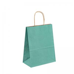 Quality Eco Friendly 100gsm ~ 150gsm Handle Paper Bags With 50000pcs MOQ for sale