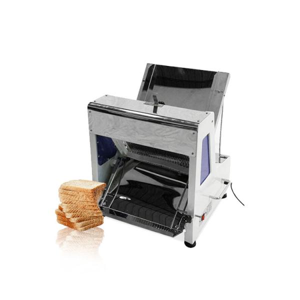 Buy Plastic Hamburger Automatic Bread Slicer Hamburger Slicing Machine Mini Meat Slicer For Home Use at wholesale prices