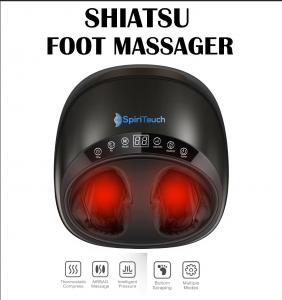 Quality 26w Foot Heat Massager Shiatsu Deep Kneading Foot Massager 24v Lightweight for sale