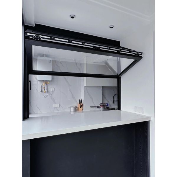 Recycled Aluminum Folding Windows - 85% Post-Consumer Content