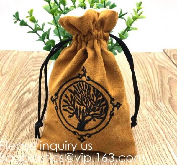 Black Velveteen Sack Pouch Bags for Jewelry, Gifts, Event Supplies,cell phones, small electronics or used at pencils pou