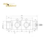 Static Safe Load Indicator System Crane Load Pin Weight Sensor Aluminium Shaft