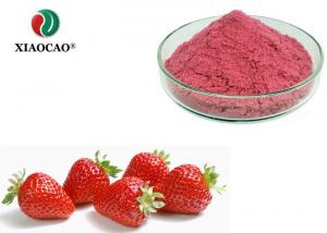 China Natural Taste Pure Dried Strawberry Flavour Fruit Juice Powder Food Grade on sale