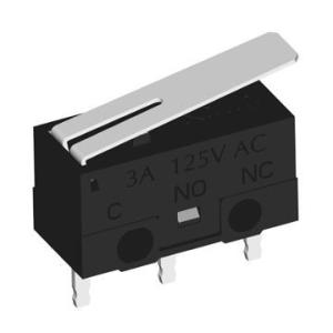 Quality Computer 3A 125V Micro Momentary Switch With Lever for sale