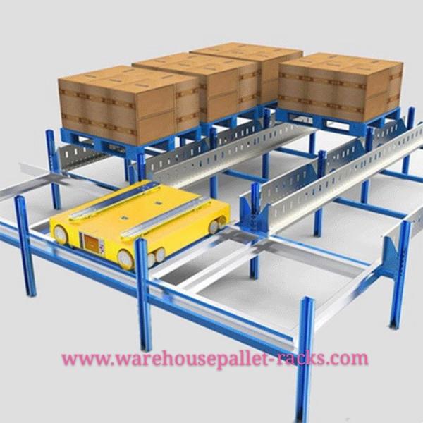 Buy Storage Shelves Flexible Operation Radio Shuttle Racking at wholesale prices