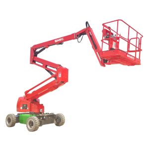 Buy cheap 6m-22m Hydraulic Trailer Telescopic Articulated Cherry Picker SNSC Spider from wholesalers