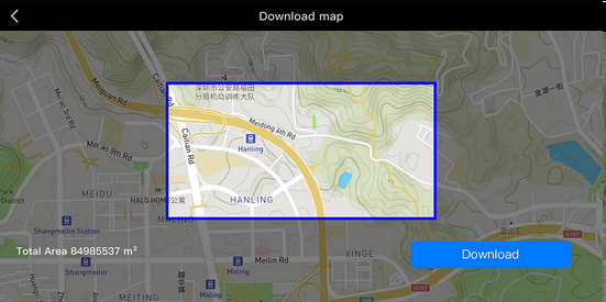 Offline maps functionality