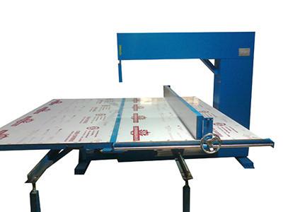 Buy Manual Vertical CNC Router Foam Cutting Equipment 1.74KW For Square Foam Block Cutting at wholesale prices