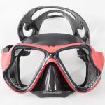 Tempered Glass Lens Diving Snorkel Mask Leak Proof For Easy Breath