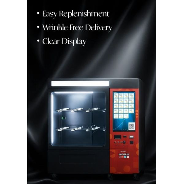 Automated Clothes Vending Machine Sell Socks T-Shirts Jeans & Shoes 24/7