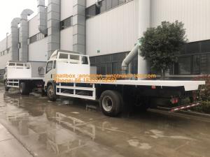 Quality 4x2 6 Tires Sinotruk Howo Flatbed Truck For 10- 20T Load Capaicty LHD for sale