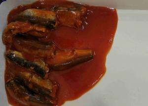 Quality Canned Sardine Fish in Tomato Sauce in Tins for sale