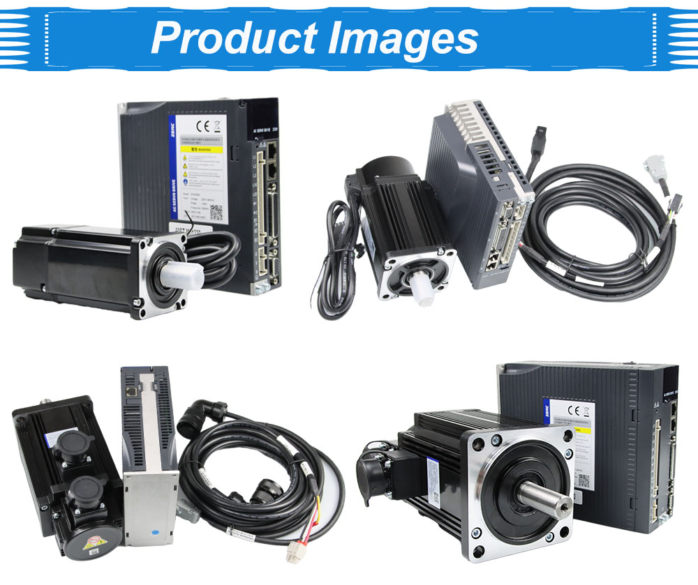 400W 1.27Nm 220v 2500rpm 80ST AC Servo Drive For CNC Router