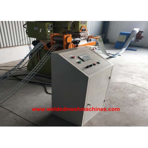 BTO28 Automatic Barbed Wire Making Machine 120 times / min Punching