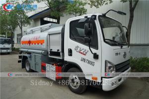 China FAW 4X2 5m3 Q235 Carbon Steel Fuel Dispenser Truck on sale