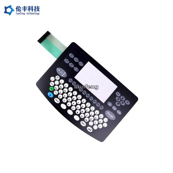 Buy LCD Window Custom Made LED Membrane Switch 3M468 With Backlight at wholesale prices
