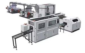Automatic A4 Paper Cutting Machine And Packaging Machine In Line  Paper Ream Packing Machine  Metal Slitting Machine  1100
