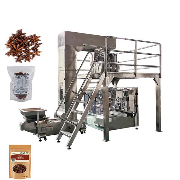 Buy 8 Station Premade Pouch Packing Machine With Linear Scale Weigher at wholesale prices
