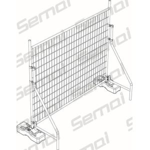 Buy cheap Australia Temporary Fence from wholesalers