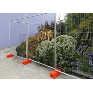 Quality Concerts / Parades Temporary Construction Fence Panels Directing Pedestrian Traffic for sale