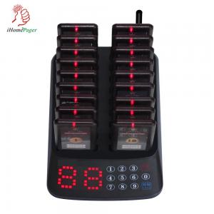 Quality Table Service Restaurant Wireless Queue Waitress Number Calling System for sale
