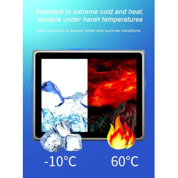 New 15 Inch Industrial tablet computers With HD Playback Embedded High Sensitive All in One PC