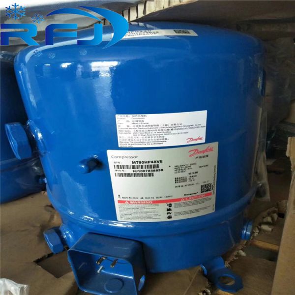 Threaded Fixed speed Reciprocating blue Compressor MT/MTZ80-4VI for industrial refrigeration systems